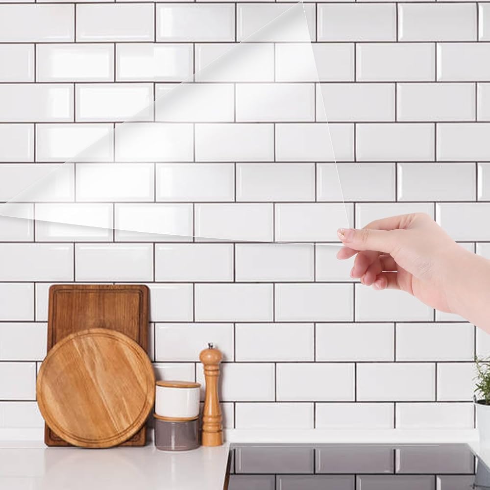 ZALAON Kitchen Oil Proof Wall Stickers 40cm x 10M Waterproof Roll