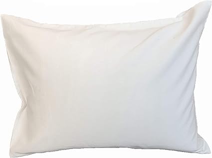 Travel Size Pillow 12x16 Natural Talalay Latex With Gots