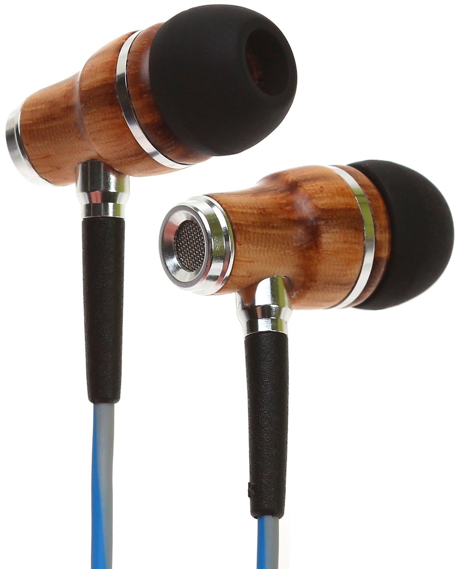 Symphonized NRG 3.0 Earbuds Wood In Ear Noiseisolating Headphones with