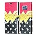 Galaxy S7 Case Wallet, DURARMOR® Wonder Woman Premium PU Leather Folio Wallet with ID, Credit Card, Cash Slots Flip Stand Wrist Strap Cover Protector Carrying Case for Samsung Galaxy S7