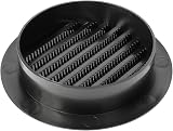 Repa Market 4in Plastic Vent Cover Round Soffit Exhaust Grille with Screen view 9