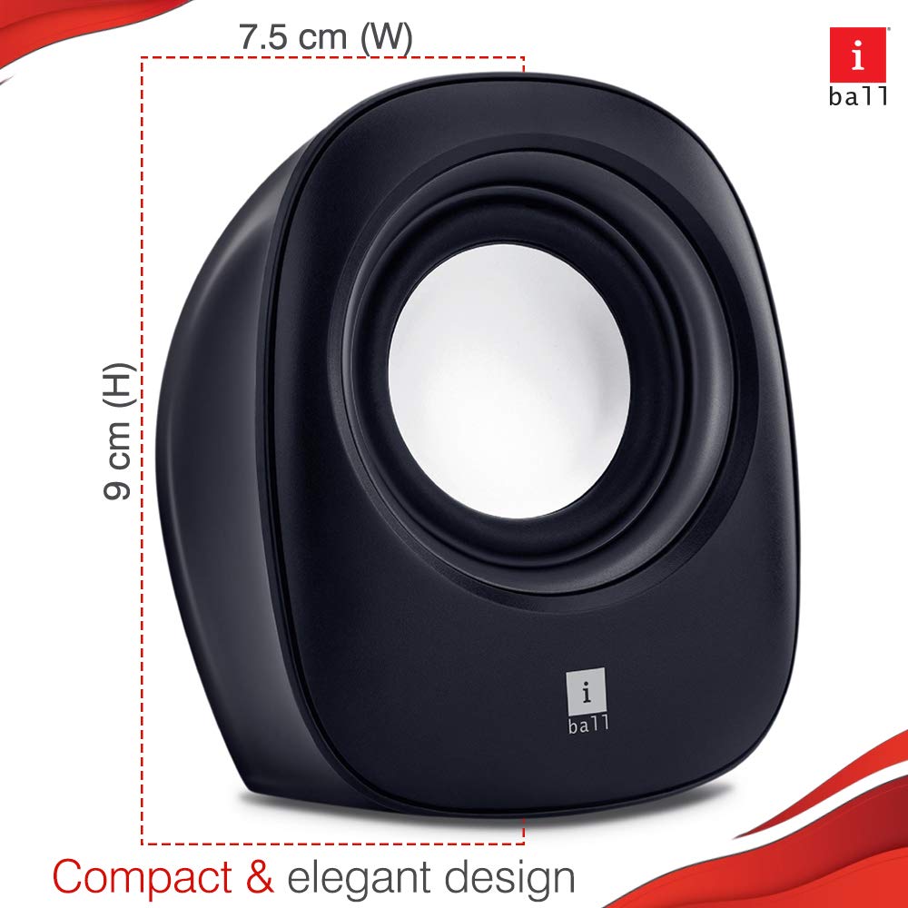 iball soundwave 2.0 multimedia speakers