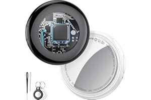 TUKIO 2025 New [Apple MFi Certified] (iOS Only) Air Tracker Tags-2 Pack, Bluetooth Tracker for Apple Find My, Replaceable Battery, Key Finder and Item Locator Smart Tag for Keys, Bags, Luggage, Pets, Wallet