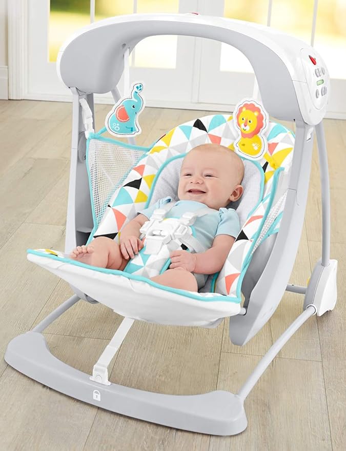 fisher price deluxe swing and seat