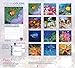 Ocean Colors Featuring Marine Life 2017 Wall Calendar (16 Month)
