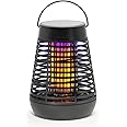 PIC Portable Solar Insect Killer Torch (FLPT), Bug Zapper and Flame Accent Light, Kills Bugs on Contact