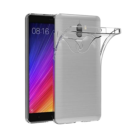 Xiaomi Mi 5S Plus Hülle, AICEK Transparent Silikon Schutzhülle für Xiaomi Mi 5S Plus 5,7 Zoll Case Crystal Clear Durchsichtig