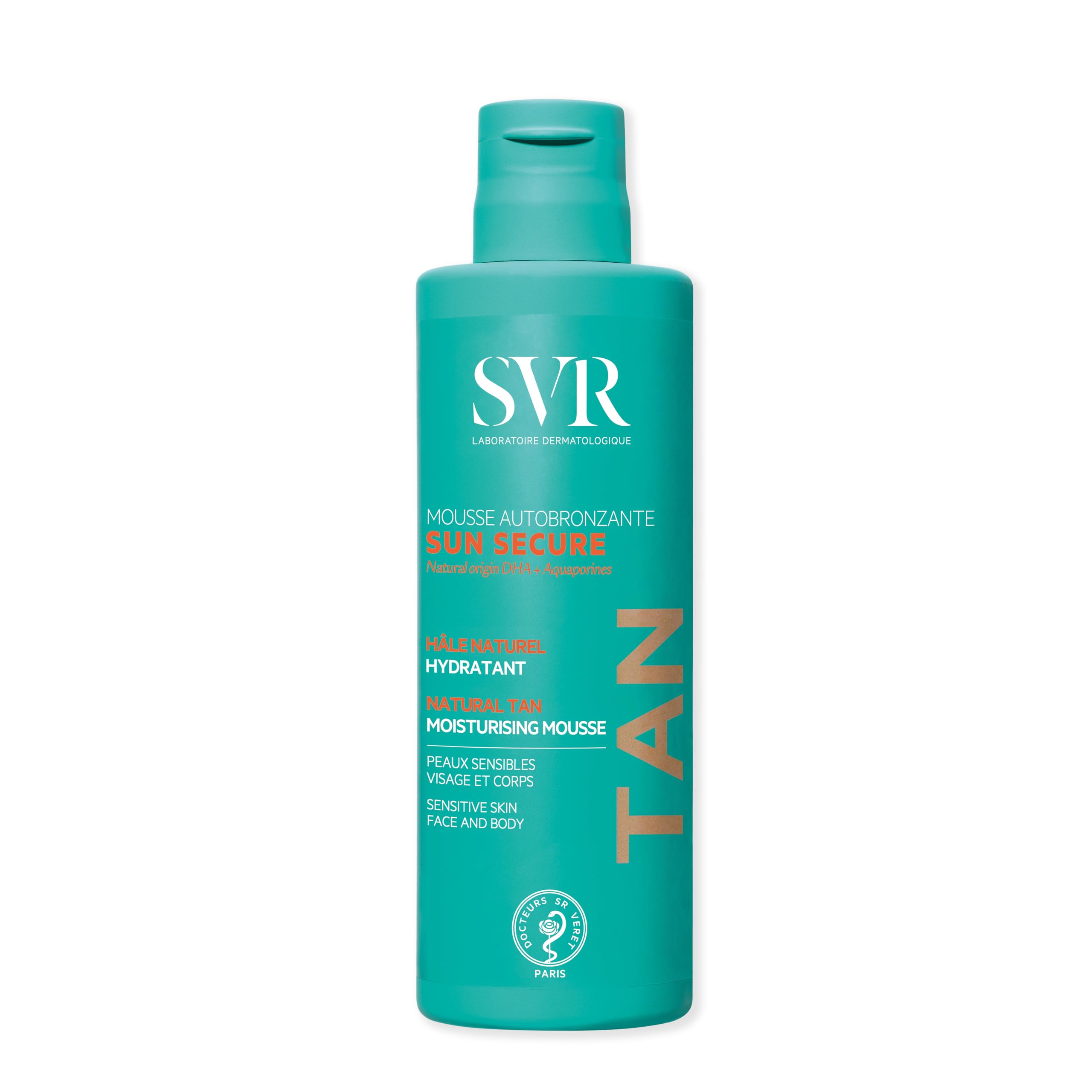 SVR SUN SECURE Self-Tanning Mousse for All skin Types, 150ml