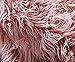 Orient Home Collection De Moocci Luxury Super Soft Mongolian Faux Fur Throw Blanket, 50 in 60 in, Cozy Warm Breathable, Best for Winter – Décor for Couch Bed, Pink
