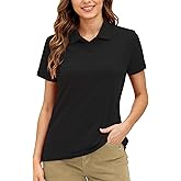 Decrum Polo Shirts for Women Trendy Casual Womens Golf Shirt Short Sleeve Tops