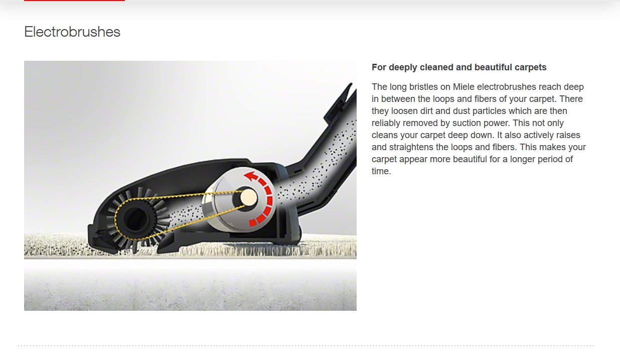 Amazon.com: Miele SEB 228 Electro Plus Full-Size Electrobrush: Home &  Kitchen