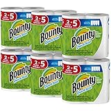 Bounty Quick-Size Paper Towels, 12 Family Rolls, White