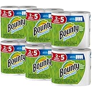 Bounty Quick-Size Paper Towels, 12 Family Rolls, White