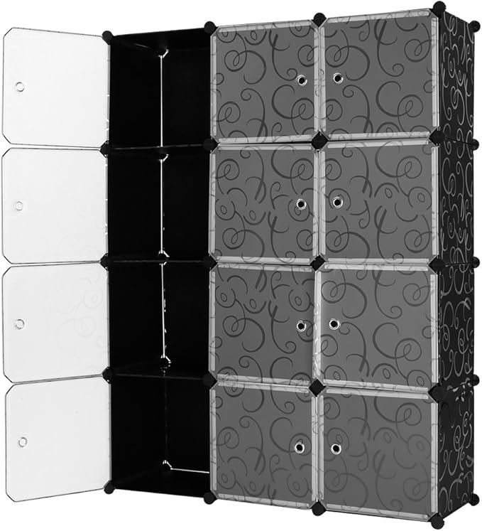 LANGRIA Armario Modular, Estantería por Módulos, Armario de Almacenaje