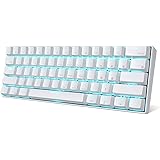 RK ROYAL KLUDGE RK61 Wireless 60% Mechanical Gaming Keyboard, Ultra-Compact Bluetooth Mechanical Keyboard with 10 Hours Batte
