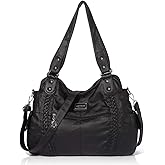 Angel Barcelo Purses for Women Soft PU Leather Shoulder Bag Crossbody Purse and Handbags