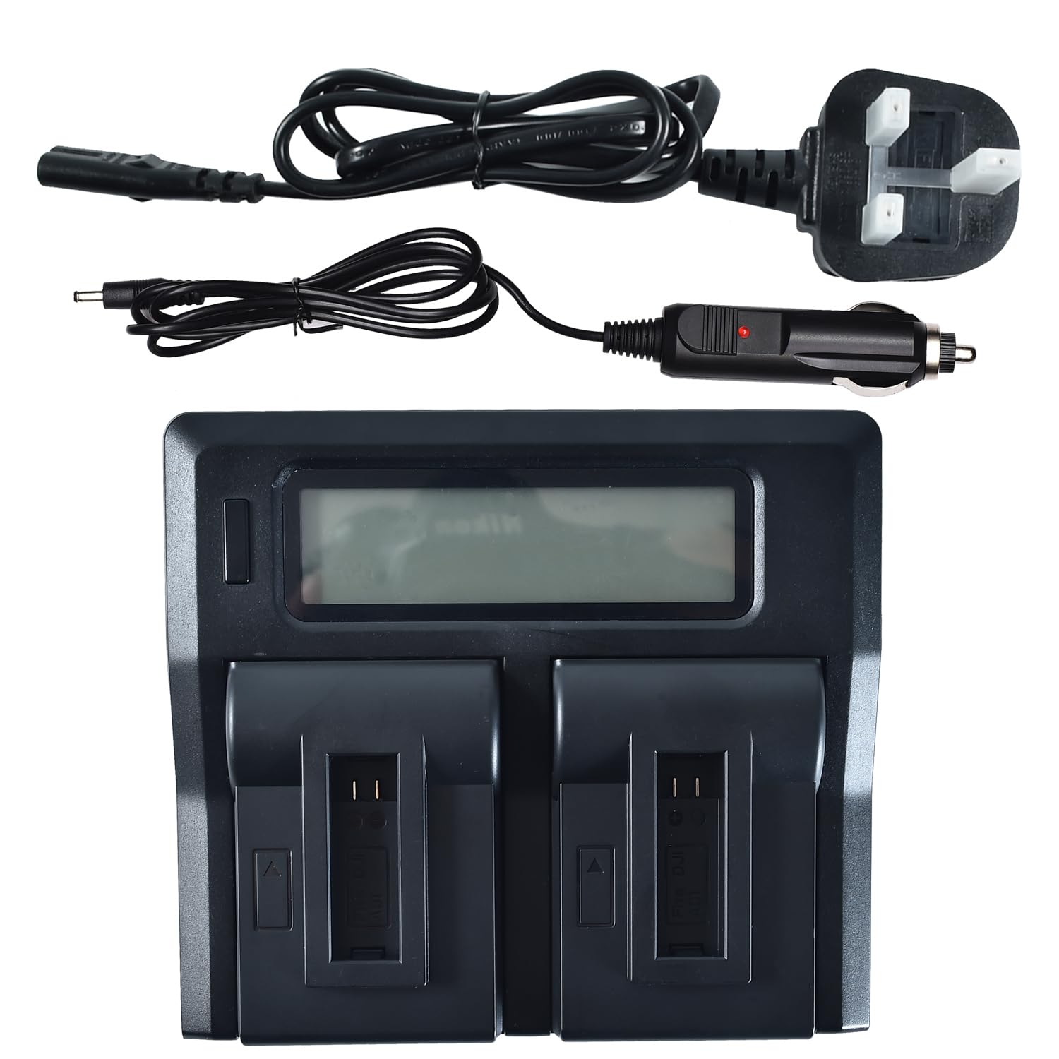 DSTE 1.5A Fast Charging Dual Battery Charger for DJI AB1,DJI Osmo Action Camera