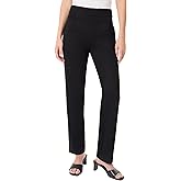 Jones New York Womens Jones New York Women's Pull-on Straight-Leg Pant