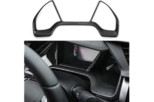 Thenice for 10th Gen Civic Dash Board Instrument Panel Dashboard Trim Cover Interior Decal Accessories Compatible with Honda Civic 2021 2020 2019 2018 2017 2016 -Carbon Fiber Grain
