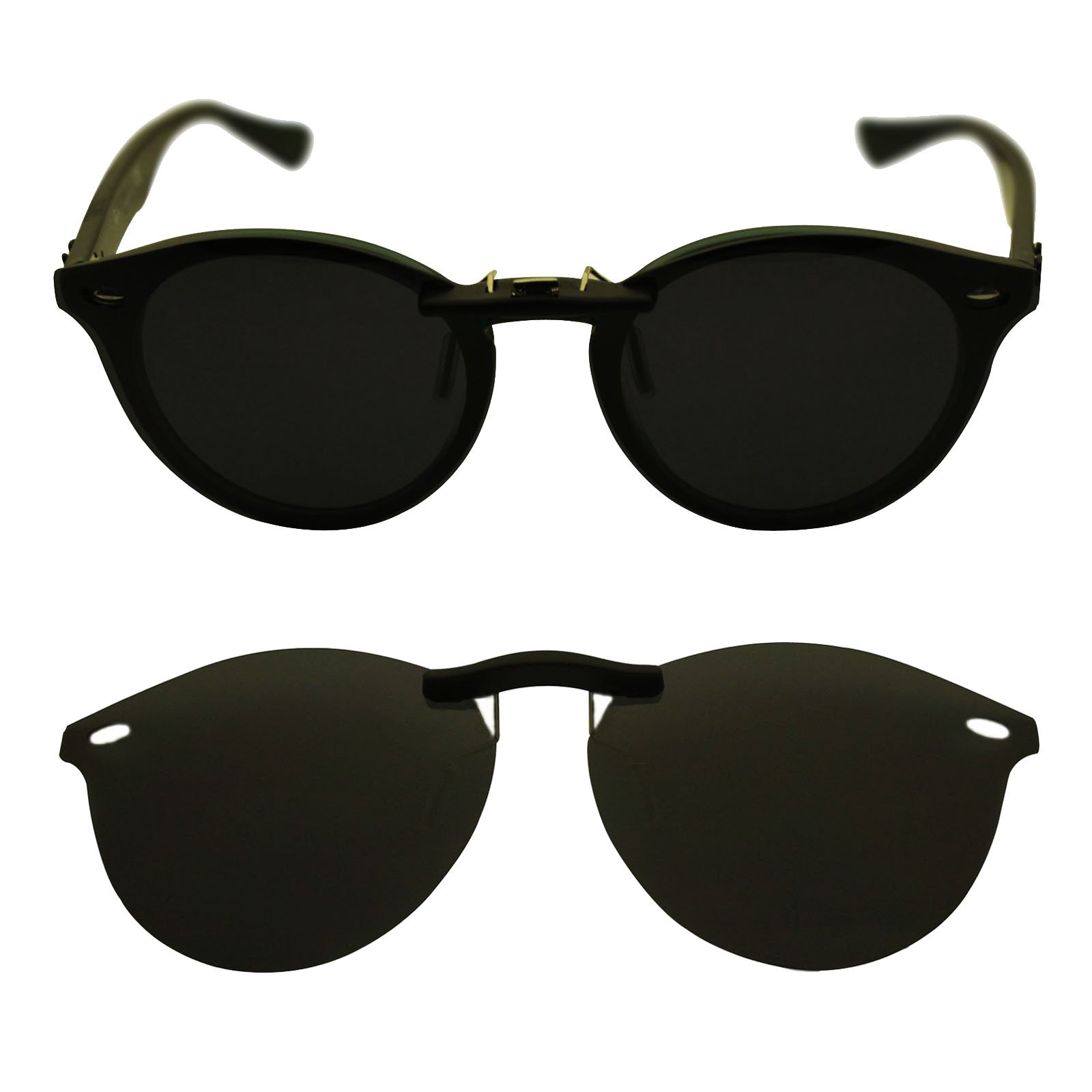ray ban polarized clip on
