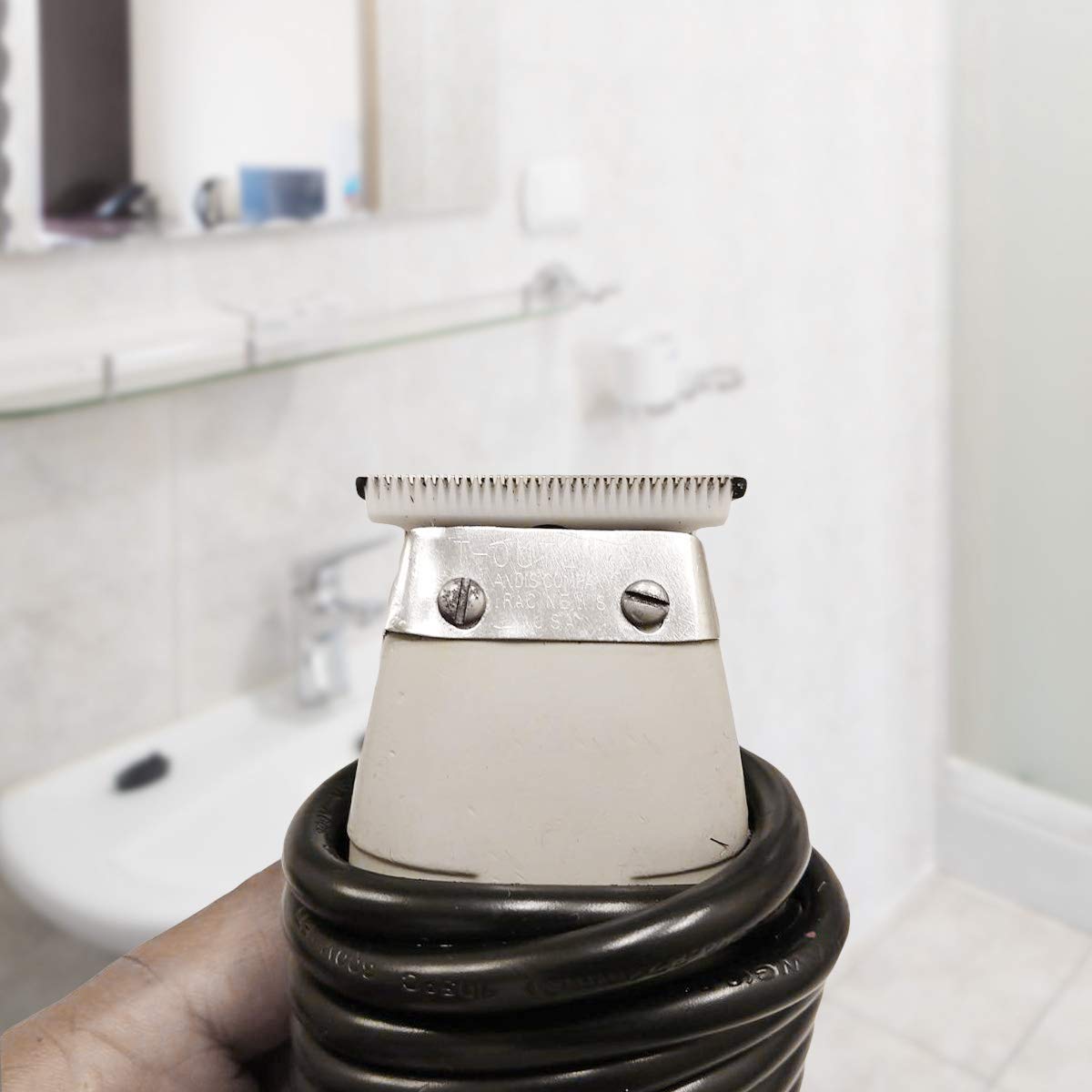 Pro T outliner Ceramic Blade Hair Clipper/Trimmer Replacement Blades #04521-Compatible with Andis T Outliner Clipper (Gold)