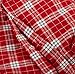 Amazon Brand – Pinzon Plaid Flannel Duvet Cover - Twin, Bordeaux Plaid