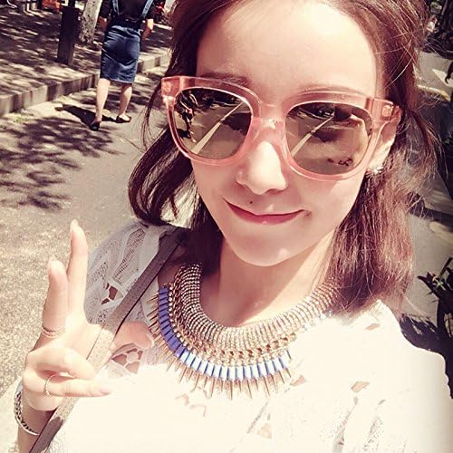 Sunglasses female's 2018 new style of Korean personality round faces are partial to the light sun mirror female the tide drive glasses