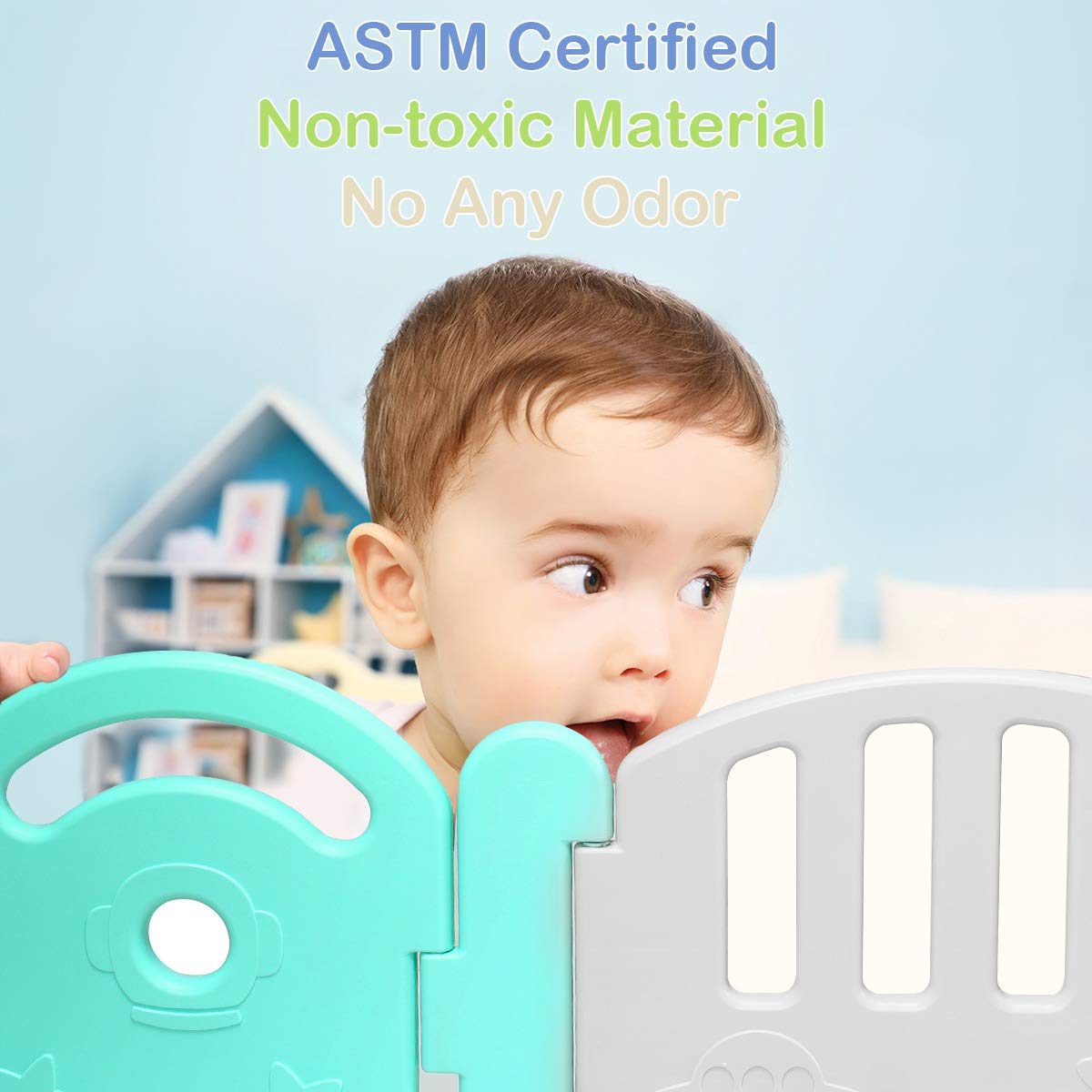 18 panel baby playpen