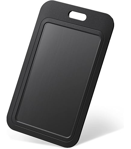 Porte-badge Coulissant En ABS - 10,2x7,6 Cm, Avec Lanière 47 Cm, Fenêtre Transparente, étanche, Scan Direct - 2