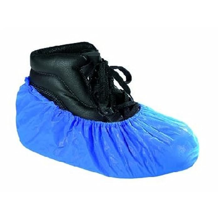 RMB Einweg Arbeits Schuh Überzug blau 100 Stück im Paket extra stark