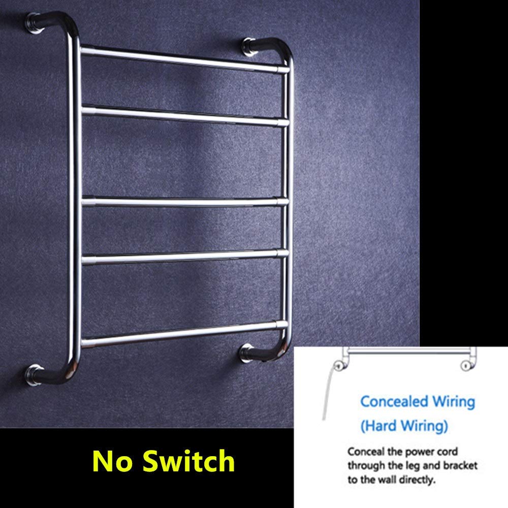  Znleyo Heated Towel Rail Steel 304 Electric