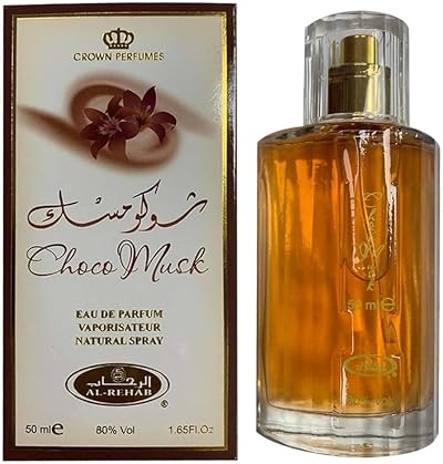 Al-Rehab Choco Musk 50ml Eau De Parfum Unisex Chocolate Musk