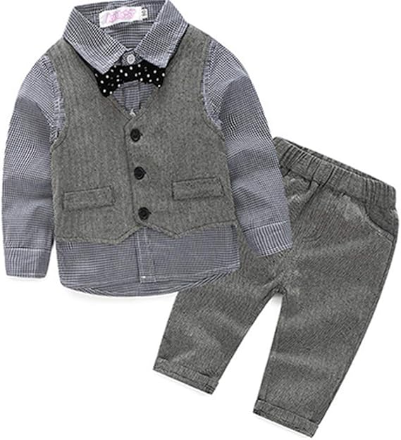 Amazon 男の子スーツ 子供スーツ 4点セット 長袖 フォーマル 子フォーマルスーツ 男の子 スーツ フォーマルスーツ 男の子 おしゃれ キッズ ジュニア 紳士服 七五三 キッズキッ ズドレス 入学式 誕生日 入園式 フォーマル 通販