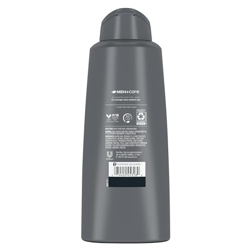 DOVE MEN + CARE FORTIFYING 2-IN-1 SHAMPOO AND CONDITIONER FRESH AND CLEAN WITH CAFFEINE FOR EVERYDAY CARE HELPS STRENGTHEN AND NOURISH HAIR 20.4 OZ