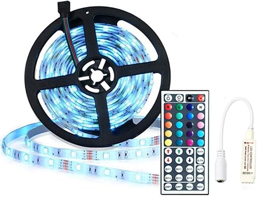 tira led 5m luces led tiras led 5m con mando de rf tira led 5 metros impermeable 150 leds 5050 smd rgb tiras de led kit complet