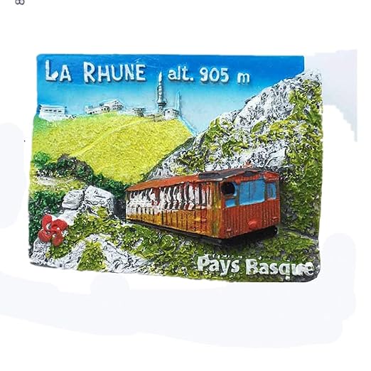MUYU Magnet Imán para Nevera, diseño de Tren de Las montañas de ...