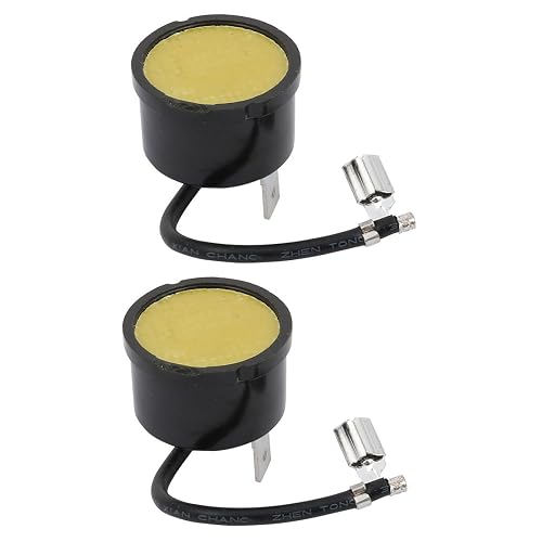 Shell Overload uxcell 2 Pcs Round Shell Overload Thermal Protector Relay Starter for 1 ...
