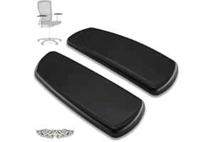 YENANA Office Chair Arm Pads for Knoll Life – High-Performance Replacement Arm Rests & Office Chair Parts, Includes New Screws