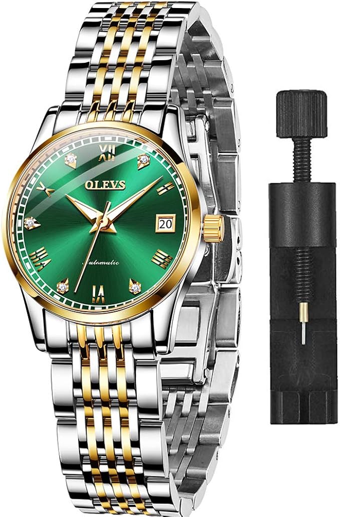 OLEVS Women's Automatic Watch Business Casual Classic Luxury Mechanical
