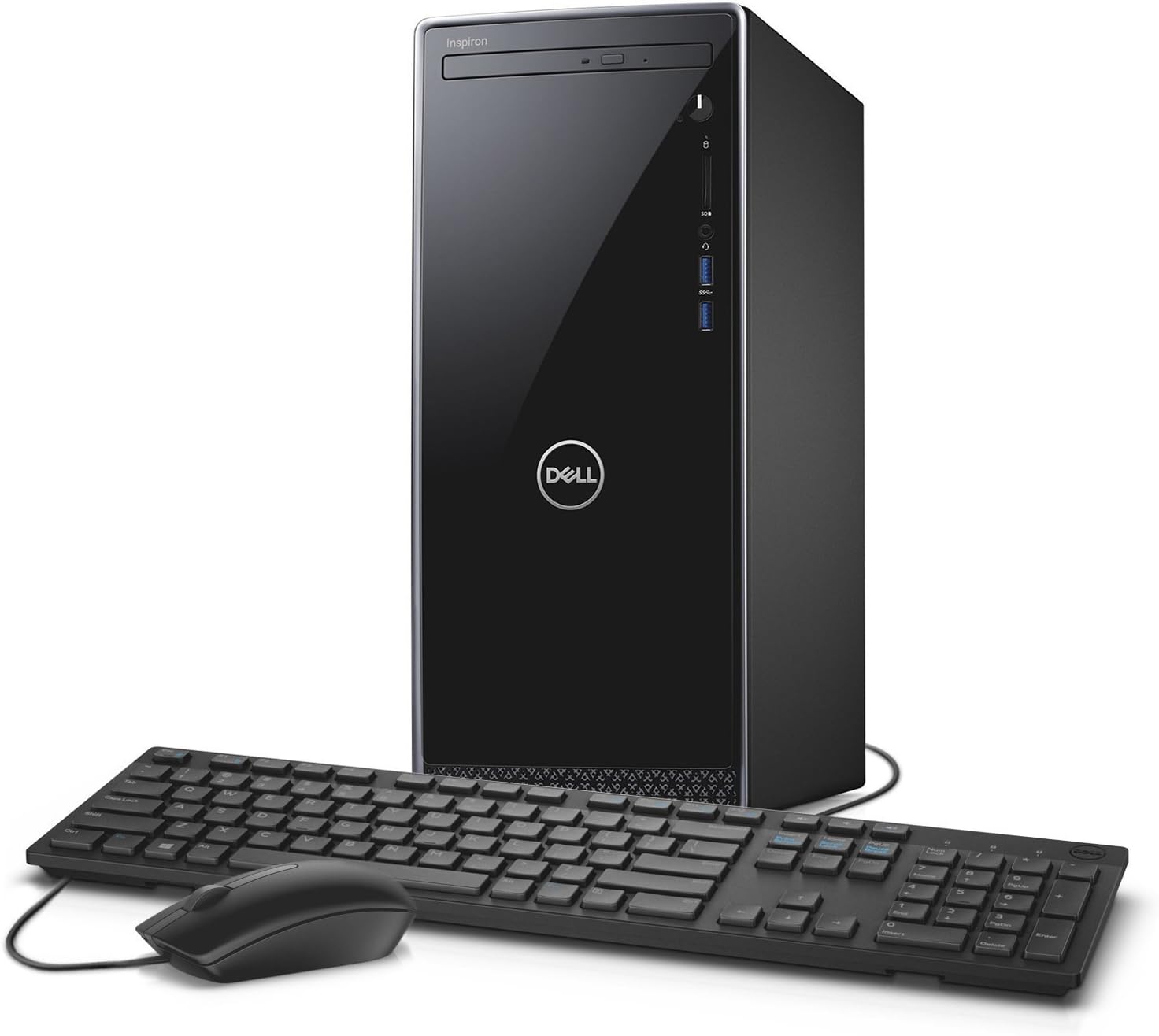 Dell Inspiron i3670 Desktop - 8th Gen Intel Core i7-8700 6-Core up to 4.60 GHz | 8GB DDR4 | 1TB SATA HD | Windows 10 Home