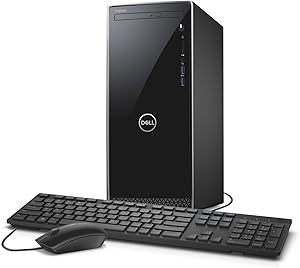 Dell Inspiron i3670 Desktop - 8th Gen Intel Core i7-8700 6-Core up to 4.60 GHz | 8GB DDR4 | 1TB SATA HD | Windows 10 Home