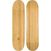 Bamboo Skateboards Blank Skateboard Deck - POP - Strength - Sustainability