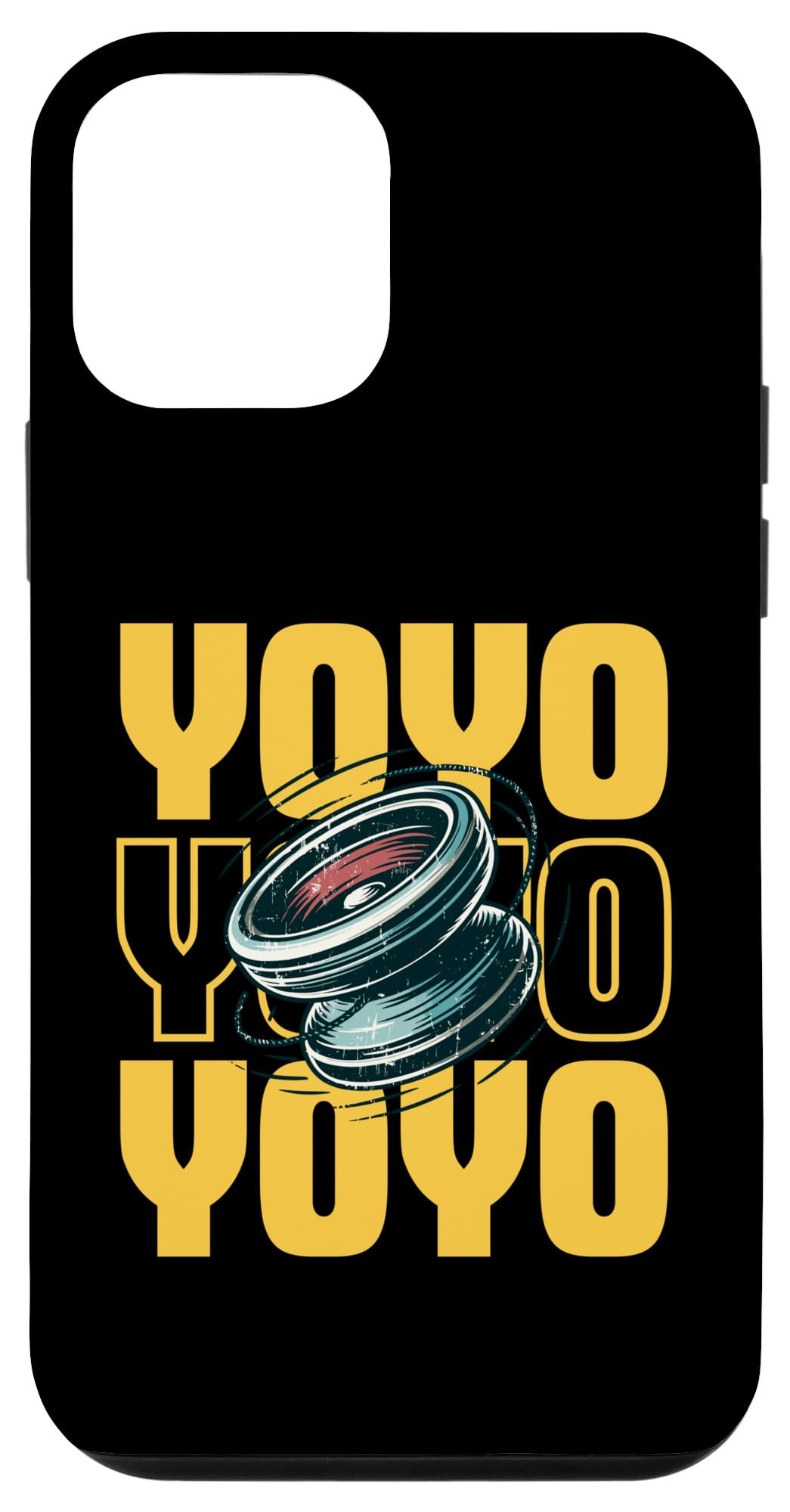 iPhone 12 mini Yoyo Player Vintage Toy | Retro Lettering Yo-Yo Lovers Case