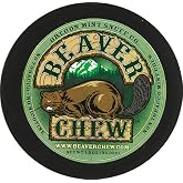 Oregon Mint Snuff Co. - Beaver Chew 1.2oz Tin - Mint Chew (5 Cans)