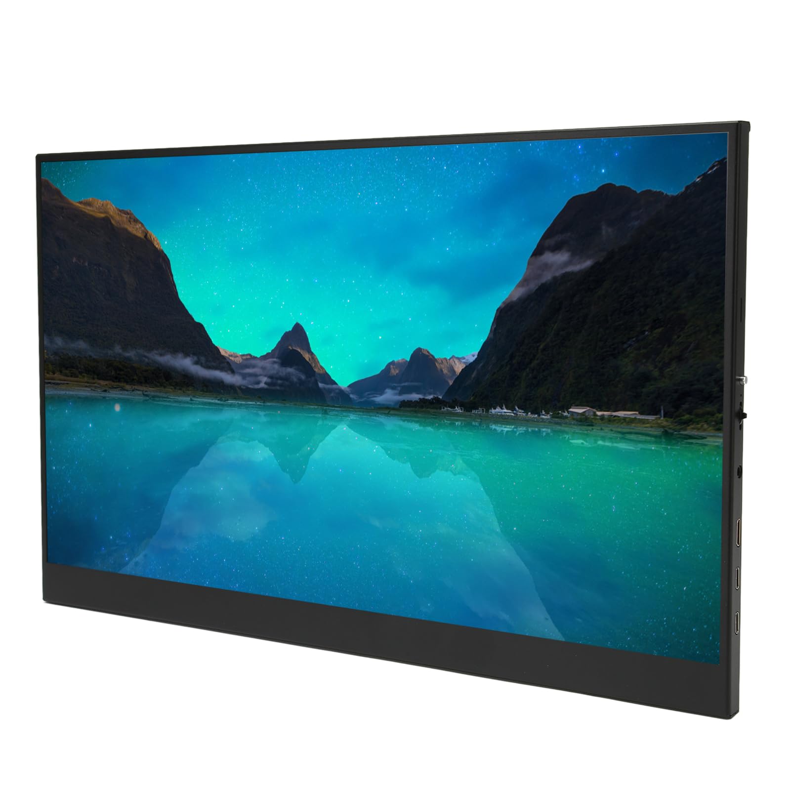 Portable Monitor, 17 Inch Touchscreen Monitor, 1920x1200 144Hz Eye Care Screen Type C Gaming Monitor, Dual Speaker Computer Display HDMI Type C for Laptop PC MAC Phone PS5