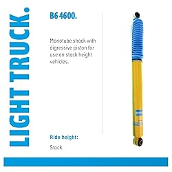 Bilstein 4600 Series Pair of Rear Monotube Shocks