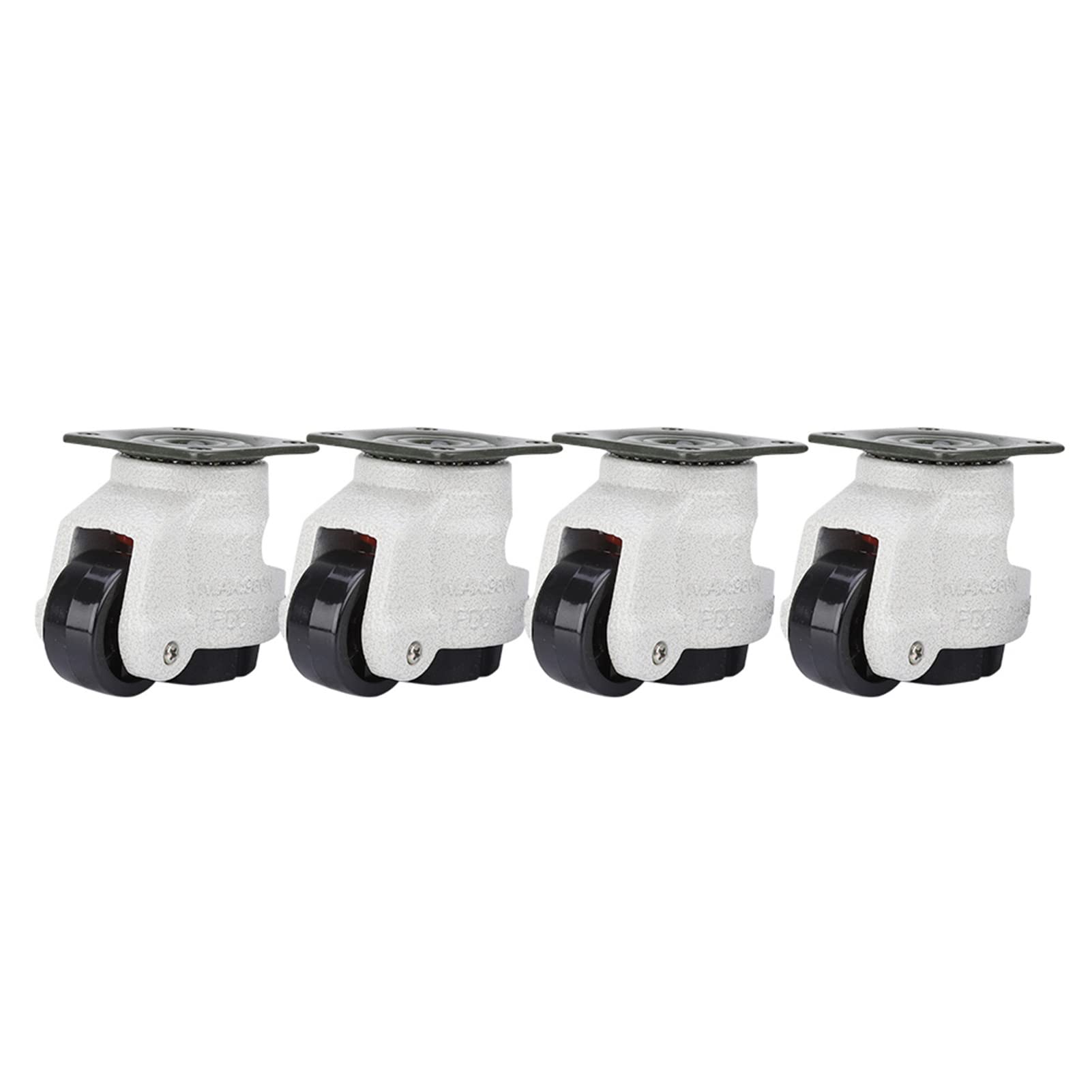 4pcs Casters Nylon Aluminum Alloy Industrial Machine Leveling Adjustment Caster GD-40F
