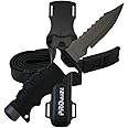 Promate Barracuda Sharp Tip Titanium Diving Knife (5-inch)