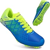 THESTRON Professional Spikes Track & Field Shoes for Men Women Kids Breathable Racing Jumping Sprint Running Sneakers