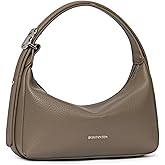 BOSTANTEN Small Black Purse for Women, Vegan Leather Handbag, Trendy Shoulder Bag with Adjustable Strap